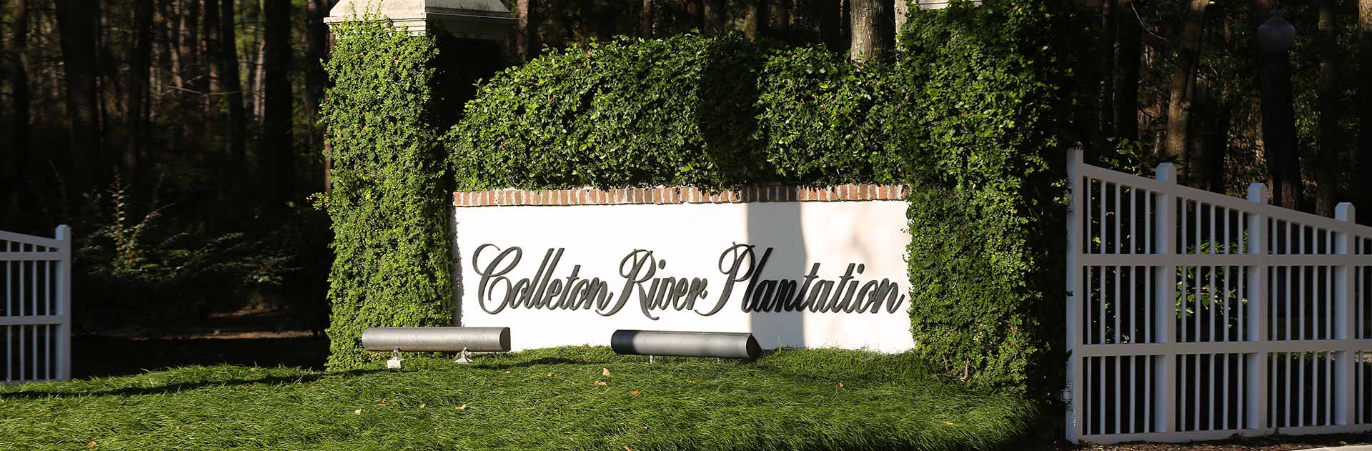 Colleton River Plantation Community Sign